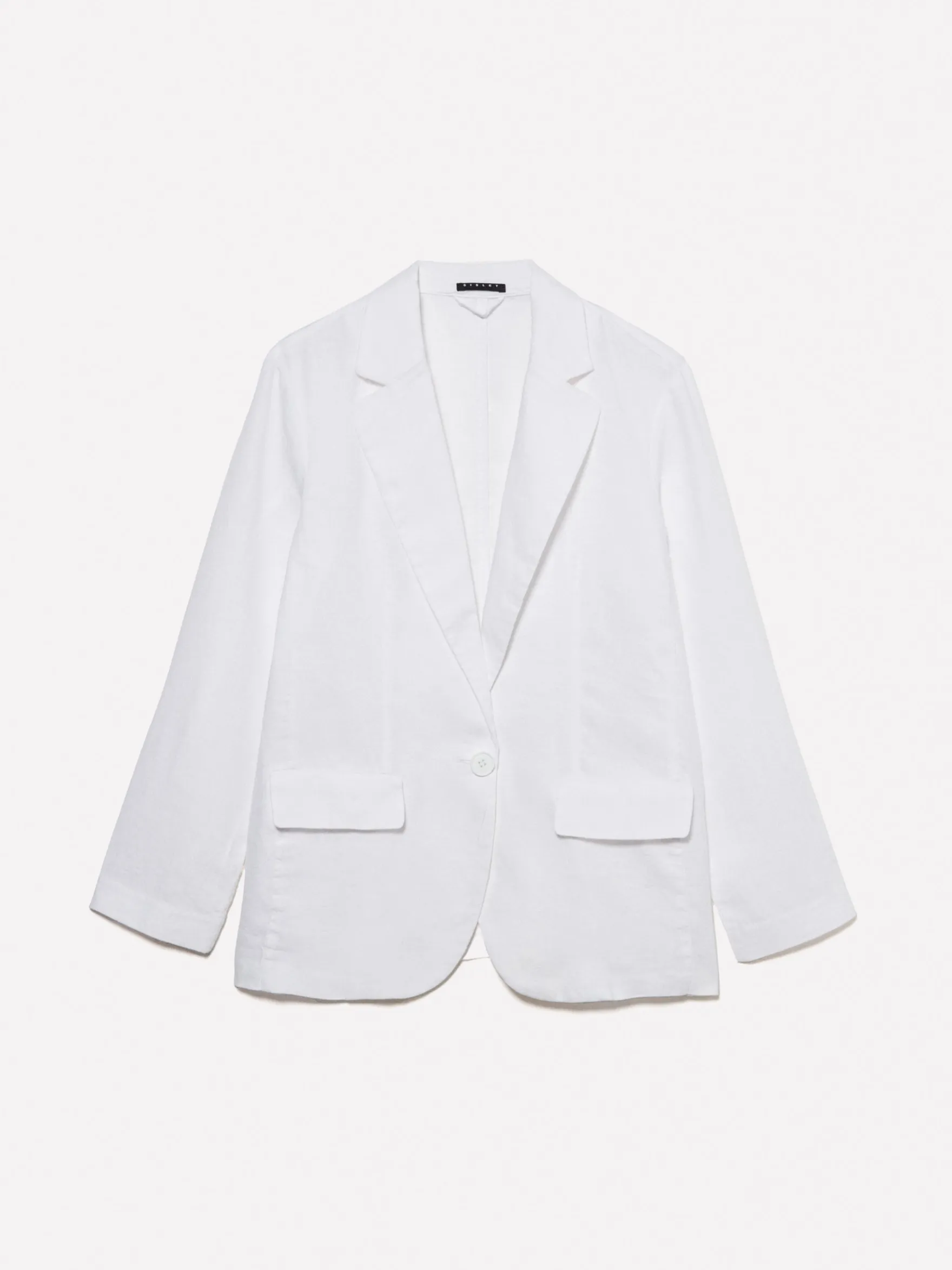 Blazer bianco 100% lino