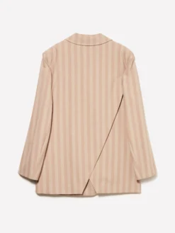 Blazer over fit con incrocio