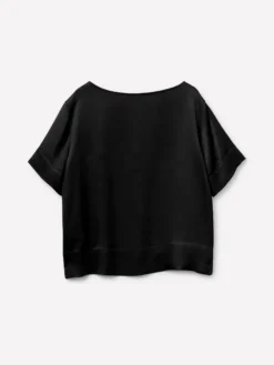 Blusa boxy fit in satin