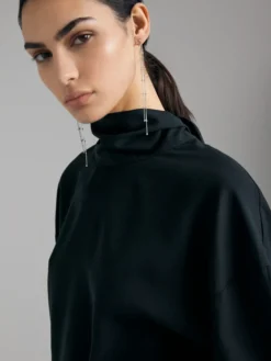 Blusa con sciarpina