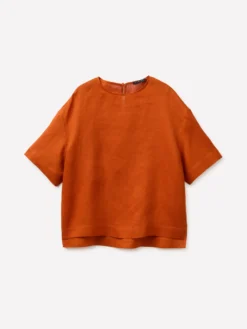 Blusa in puro lino