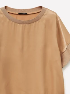 Blusa in satin