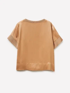 Blusa in satin