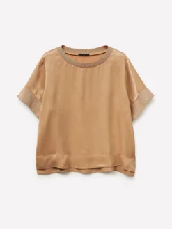 Blusa in satin