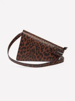 Borsa asimmetrica animalier