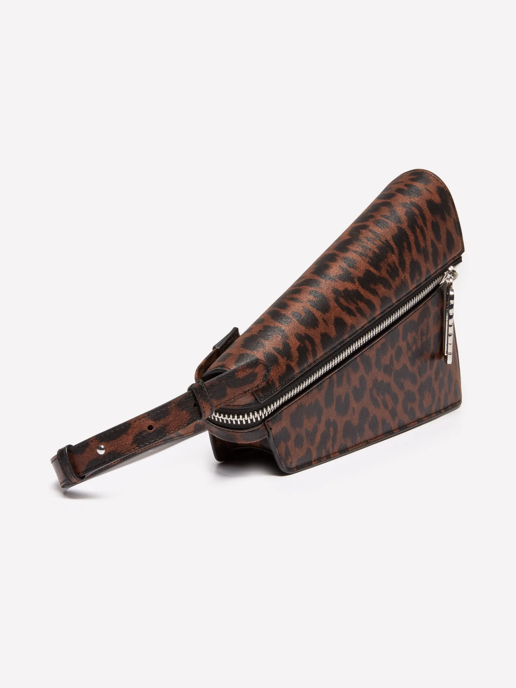 Borsa asimmetrica animalier