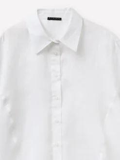 Camicia a manica corta 100% lino