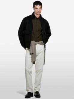 Camicia di flanella scura