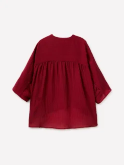Camicia drappeggiata