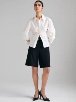 Camicia slim fit con pinces
