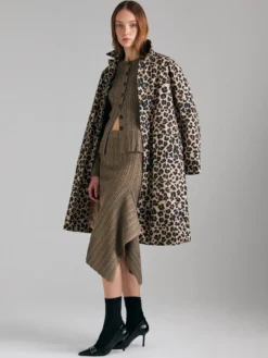 Cardigan a costine