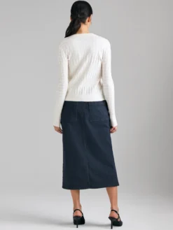 Cardigan texturizzato