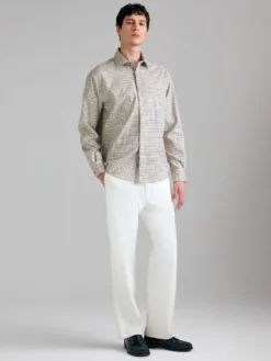 Chino in misto cotone