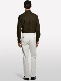 Chino in velluto a costine