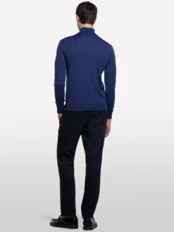 Chino slim comfort fit blu scuro