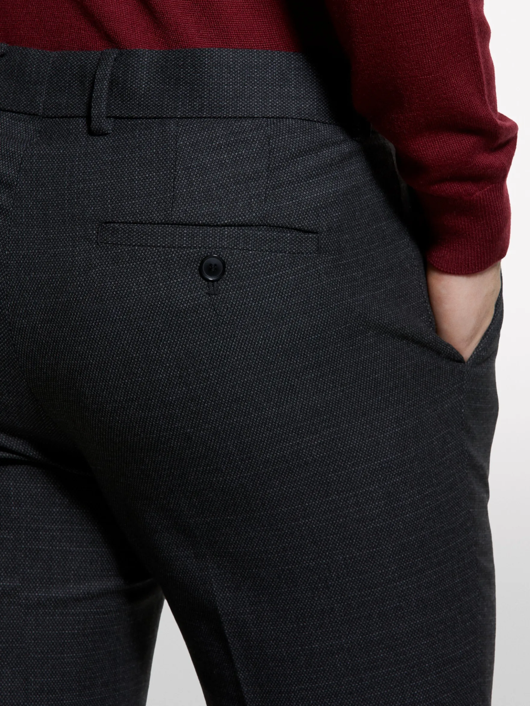 Chino slim comfort fit neri