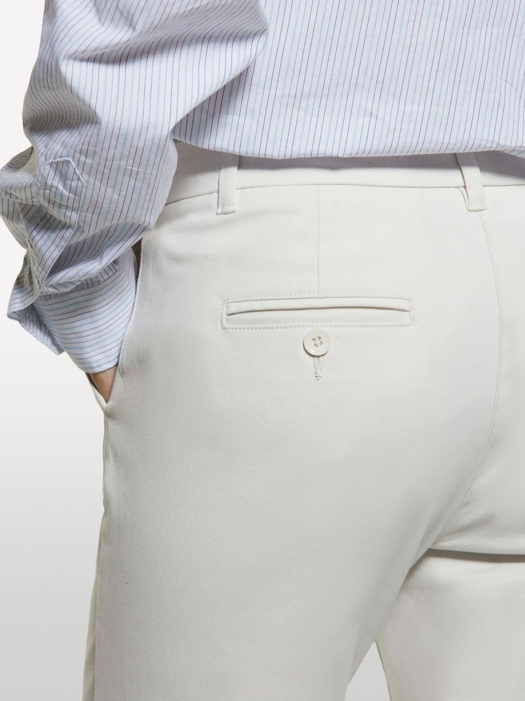 Chino slim fit beige chiaro
