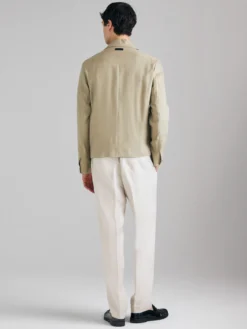 Giacca leggera in misto lino