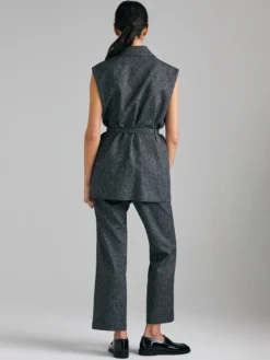 Gilet con cinturina