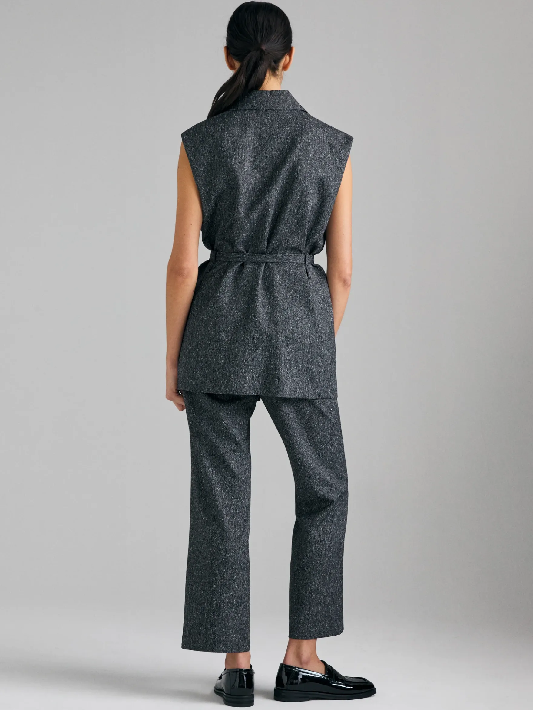 Gilet con cinturina