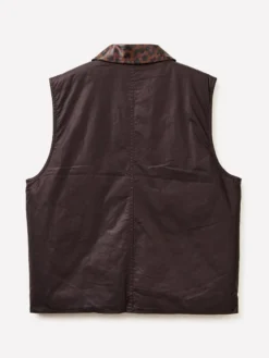 Gilet con colletto animalier