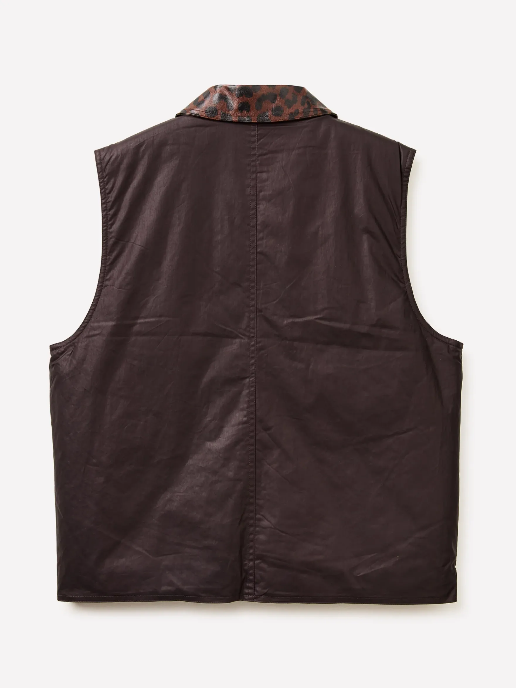Gilet con colletto animalier