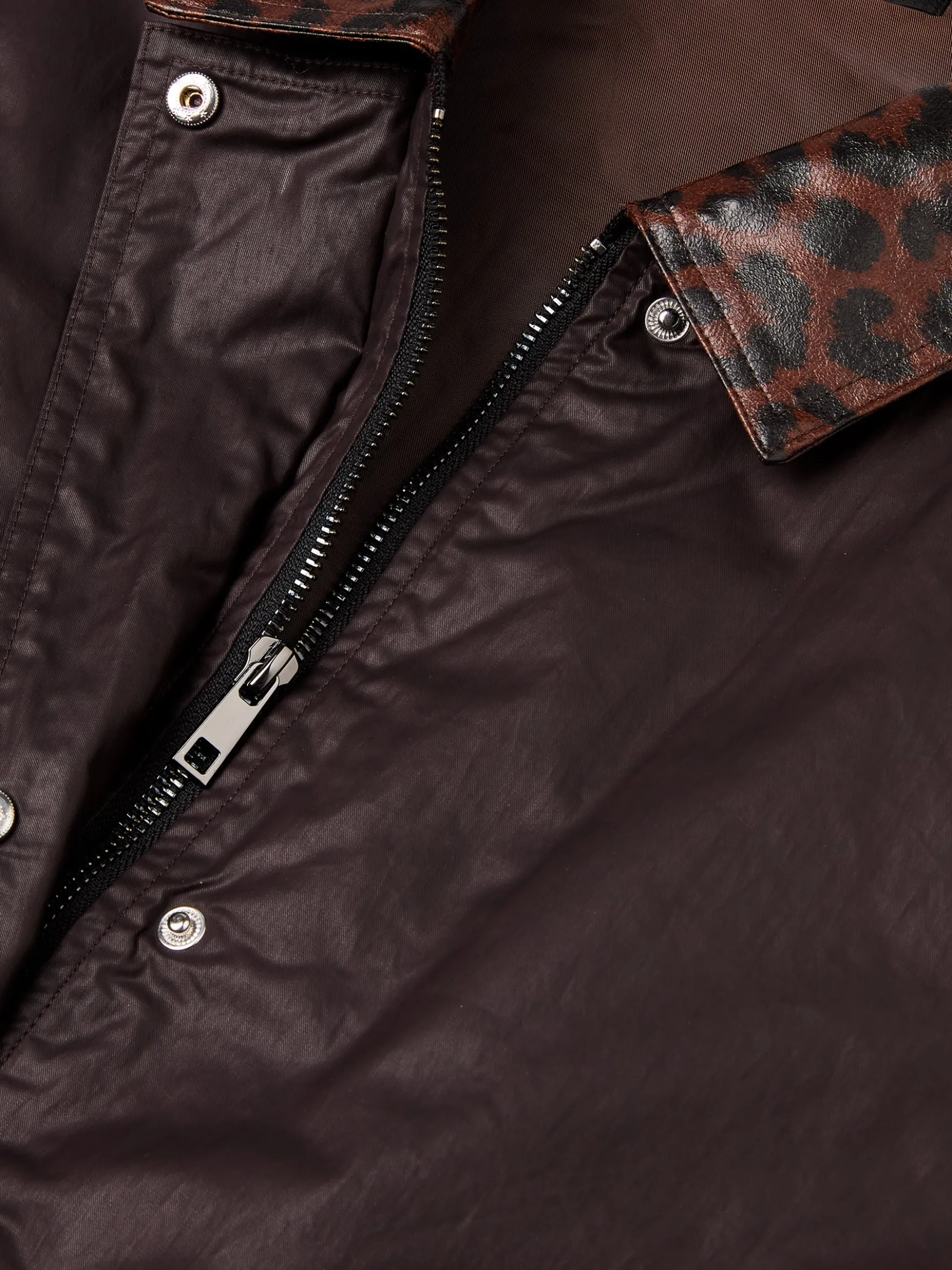 Gilet con colletto animalier