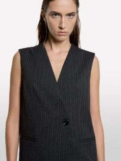 Gilet gessato