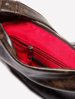 Hobo a spalla effetto vintage