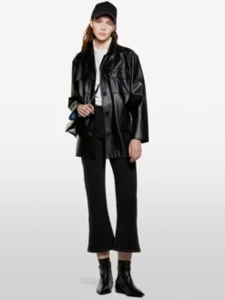 Jeans bootcut neri