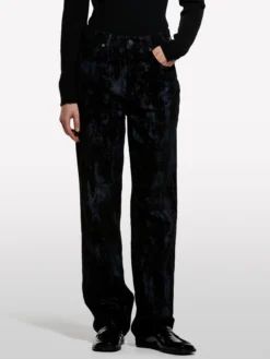 Jeans relaxed fit con stampa