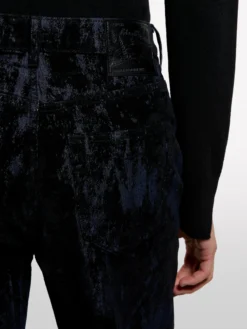 Jeans relaxed fit con stampa