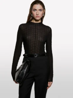 Maglietta in tulle