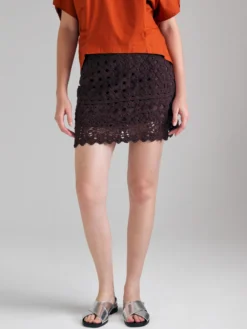 Minigonna in crochet
