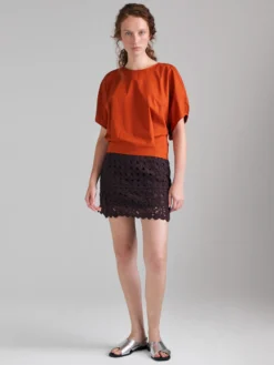 Minigonna in crochet