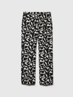 Pantaloni a sigaretta stampati
