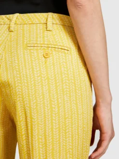 Pantaloni a sigaretta stampati