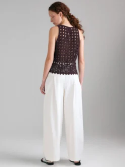 Pantaloni barrel fit