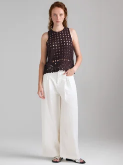 Pantaloni barrel fit
