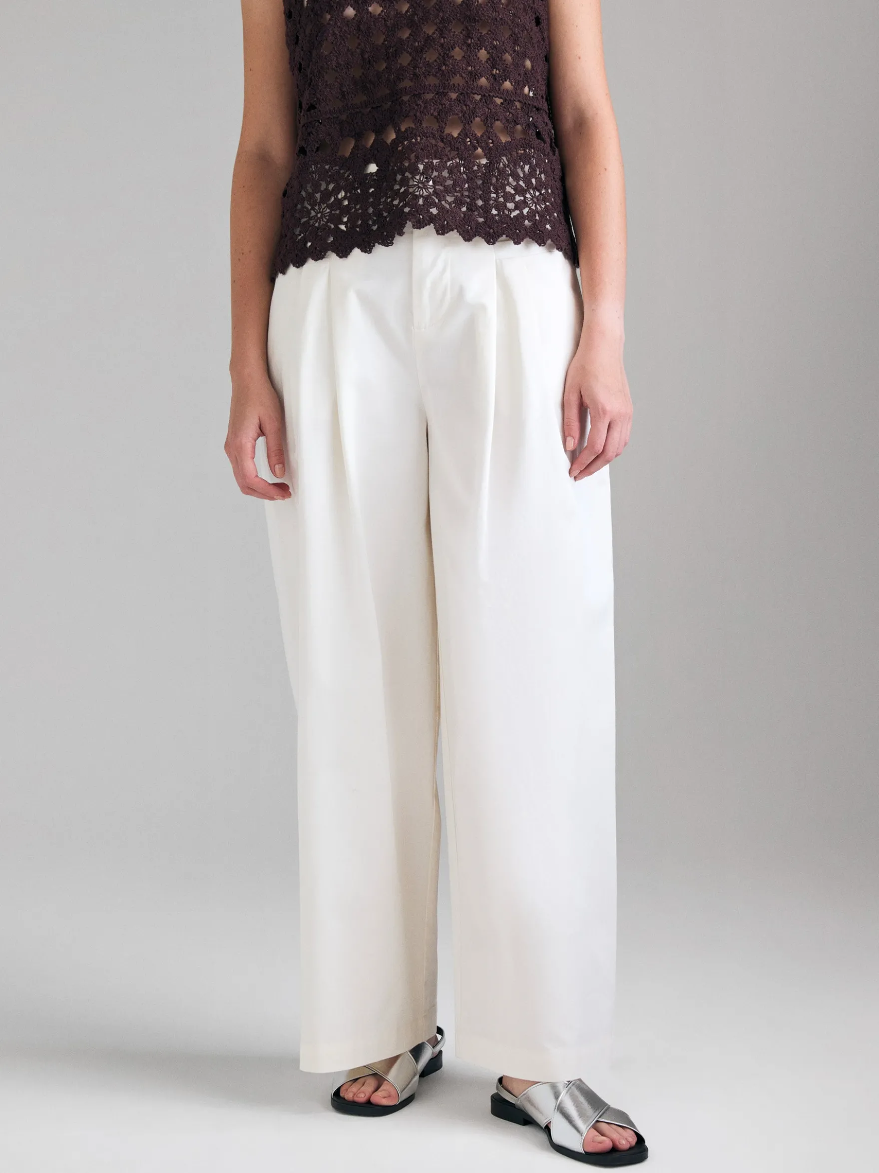 Pantaloni barrel fit