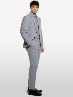 Pantaloni chino grigio chiaro