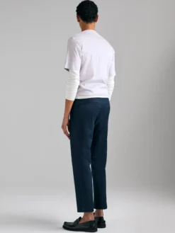 Pantaloni chino tinta unita