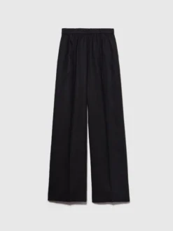Pantaloni flare fit 100% lino