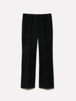 Pantaloni flare fit neri