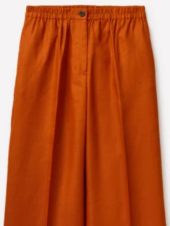 Pantaloni in puro lino