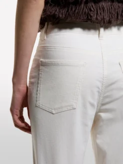 Pantaloni in velluto a costine color