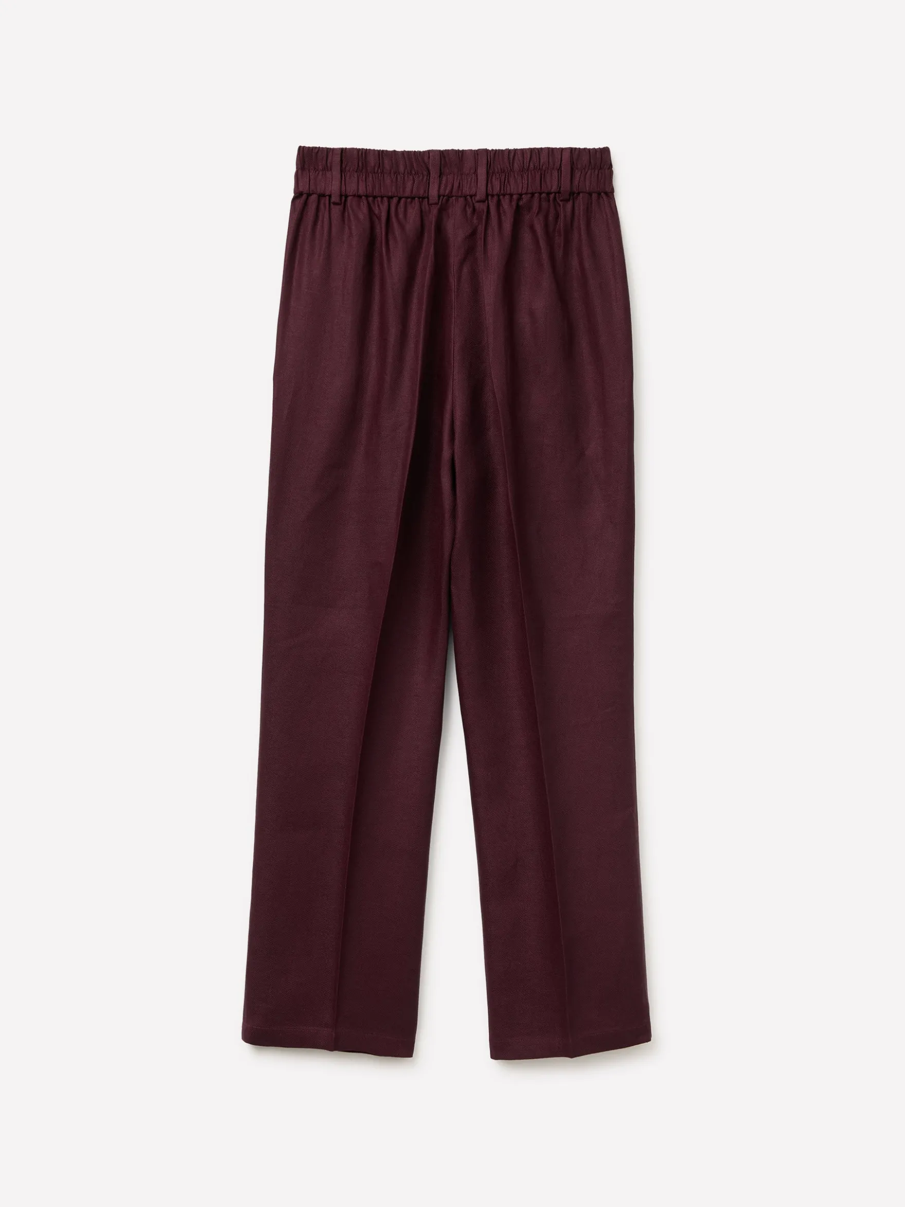Pantaloni regular fit 100% lino
