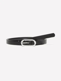 Thin black belt