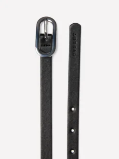 Thin black belt