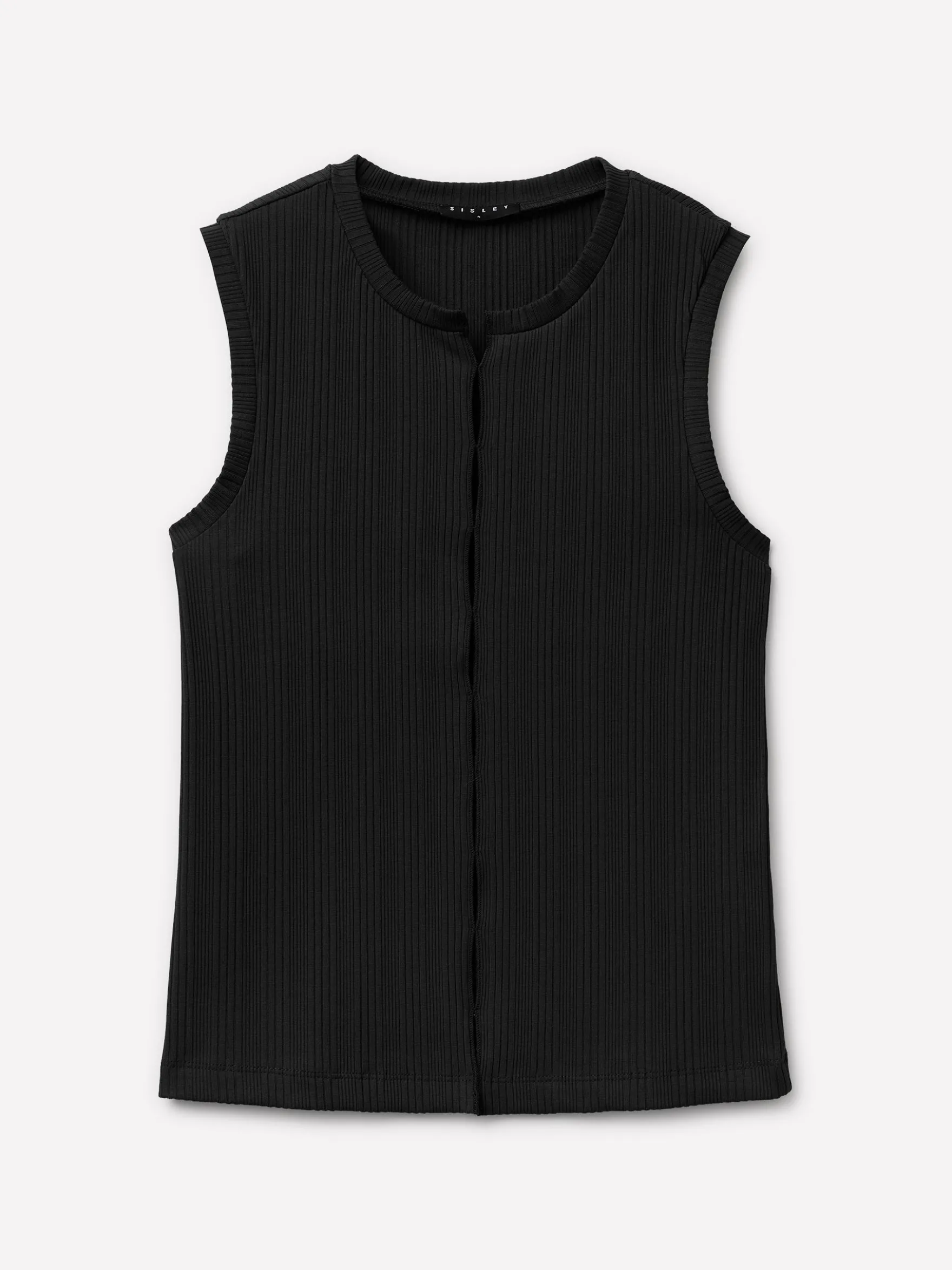 Top a costine con aperture
